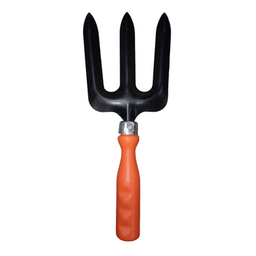 Gardening fork tool with PVC handle